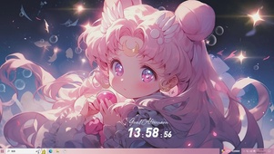 朦胧月野兔