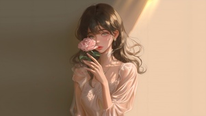 粉色玫瑰