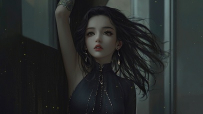 4K唯美古风美女公主