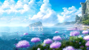 梦幻海岸花