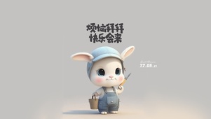 快乐兔子 治愈文字