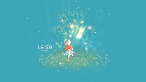 星辰月下