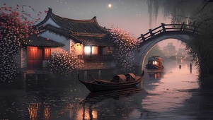 4K  江南水乡