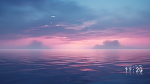 海上霞云