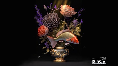 4K 运转乾坤--花开富贵