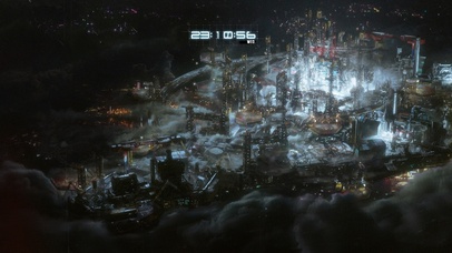 4K赛博朋克工业城