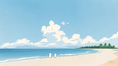 像猫一样的云朵