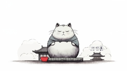 佛系大猫