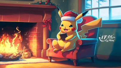 圣诞节皮卡丘