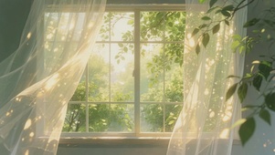 微风中缓缓的风