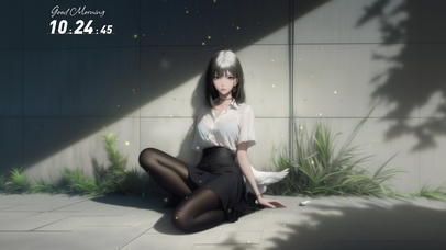 她的目光带着春水般的灵动