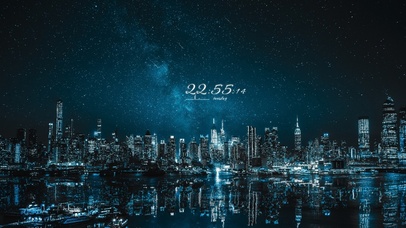 6K璀璨城市夜景