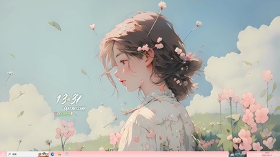 清纯氛围感女孩