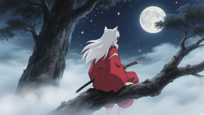 二狗望月—云海浮光