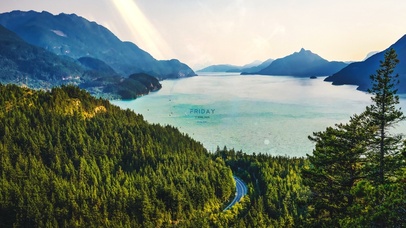 6K 超清治愈 【湖光山色】