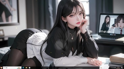 忙碌的一天—【主题桌面】