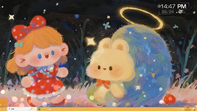 羊毛毡艺术插画-童话