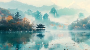 国风山水