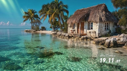 海滨茅屋：治愈系海岛度假时光