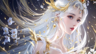 甜美古风2.5D辉光神女