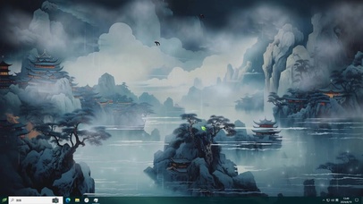 古风山水AI壁纸-桌面主题