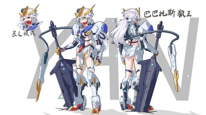 动态高达巴巴托斯机娘