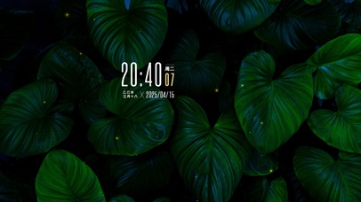 4k高级景深绿植桌面