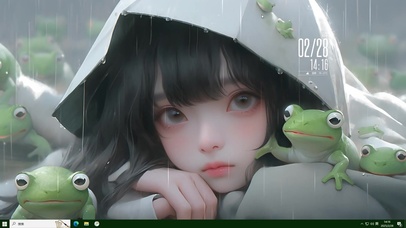 青蛙少女
