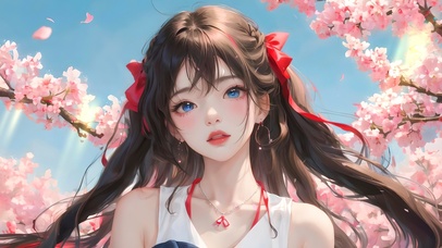 樱花美少女