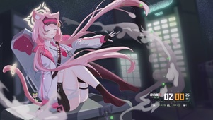 4K清新长腿少女