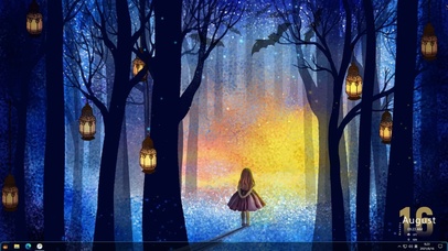 爱丽丝的幻想（含时钟日历天气）