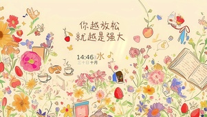 你越放松就越强大