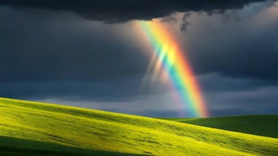 雨后彩虹
