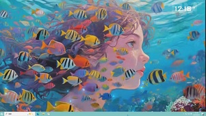 海底的少女