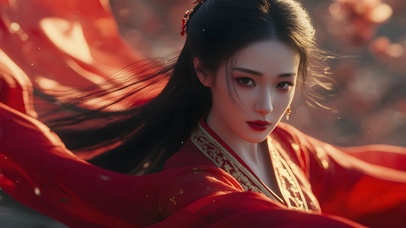 红衣美人江湖儿女03