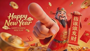 指谁谁发财桌面