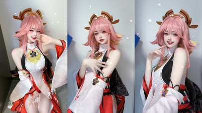 甜美笑容八重神子