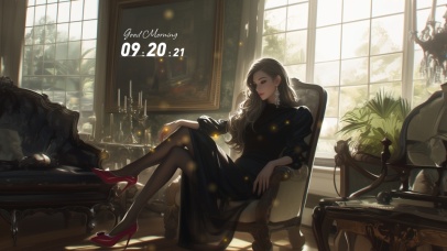 朦胧中透出一种悠远的气息