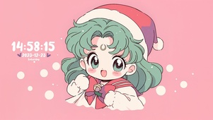 圣诞小女孩