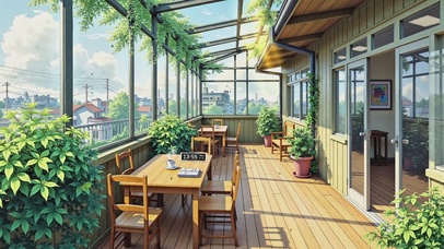 治愈护眼咖啡厅