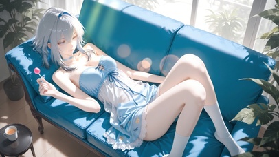 二次元慵懒美女～