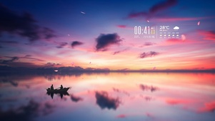 天边粉黛