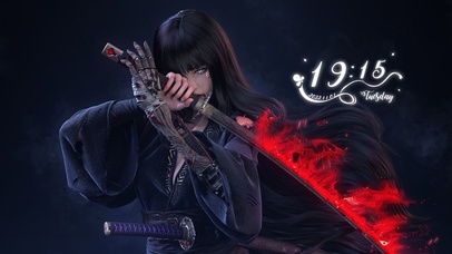 帅气美少女武士