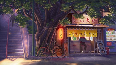 午后日式拉面馆