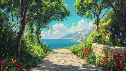 海景风景护眼壁纸