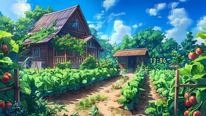 外婆的蔬菜园