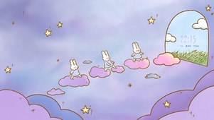 梦幻星空萌兔