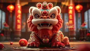 喜庆龙年