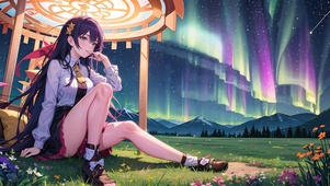 极光少女