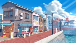 治愈温馨夏日小镇